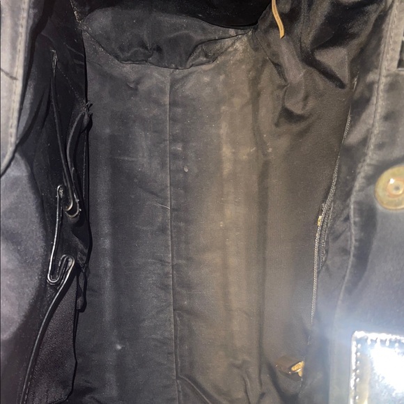 Tory Burch Black Nylon Logo Tote - Picture 12 of 12